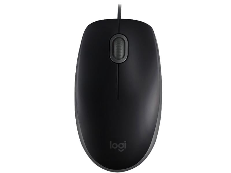 Logitech Maus B110 Silent Geräuscharme USB-Maus für Links- und Rechtshänder