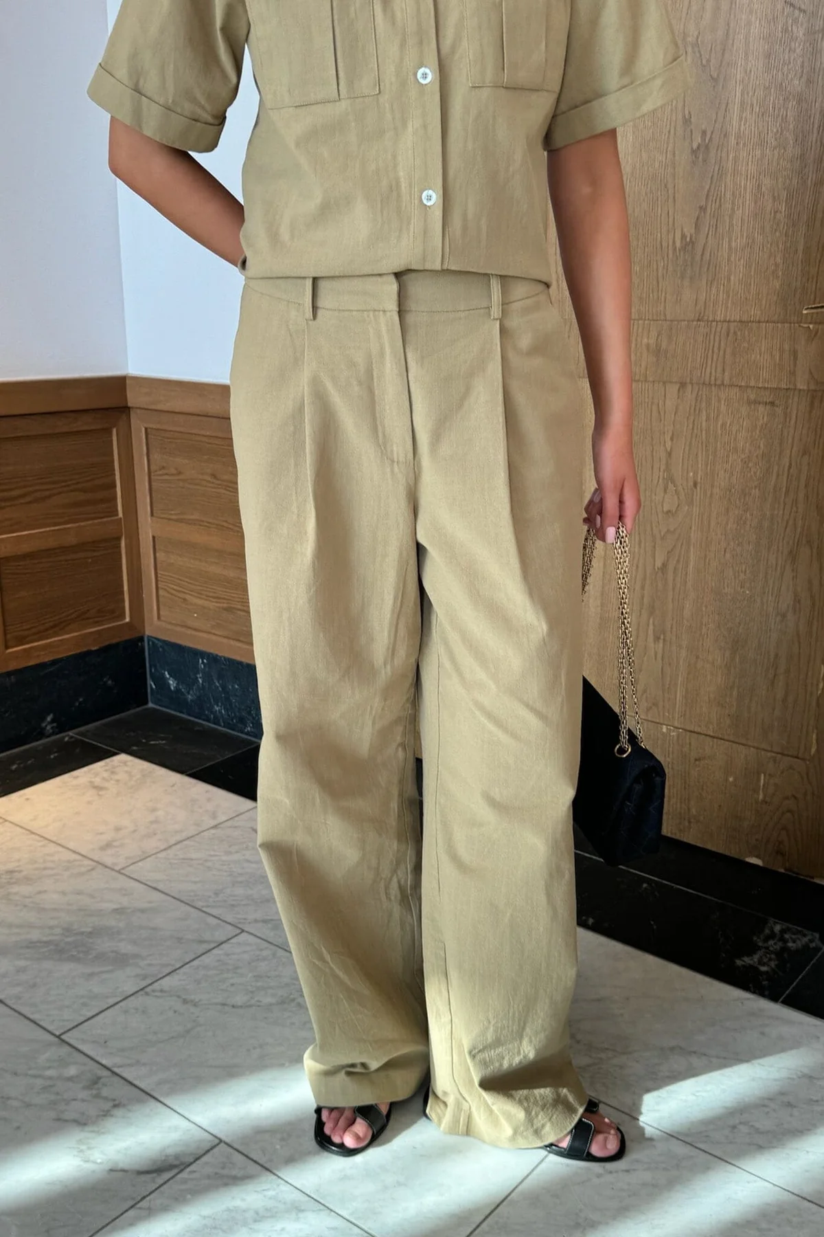 BYIC Celinaic Pants lkhaki light khaki