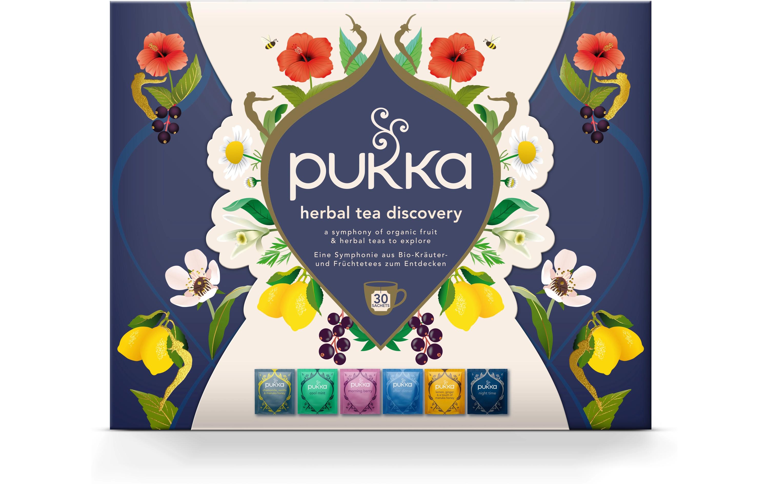 Herbal Tea Discovery Box 30 StückMit Bio-Kräuter- und Früchtetees