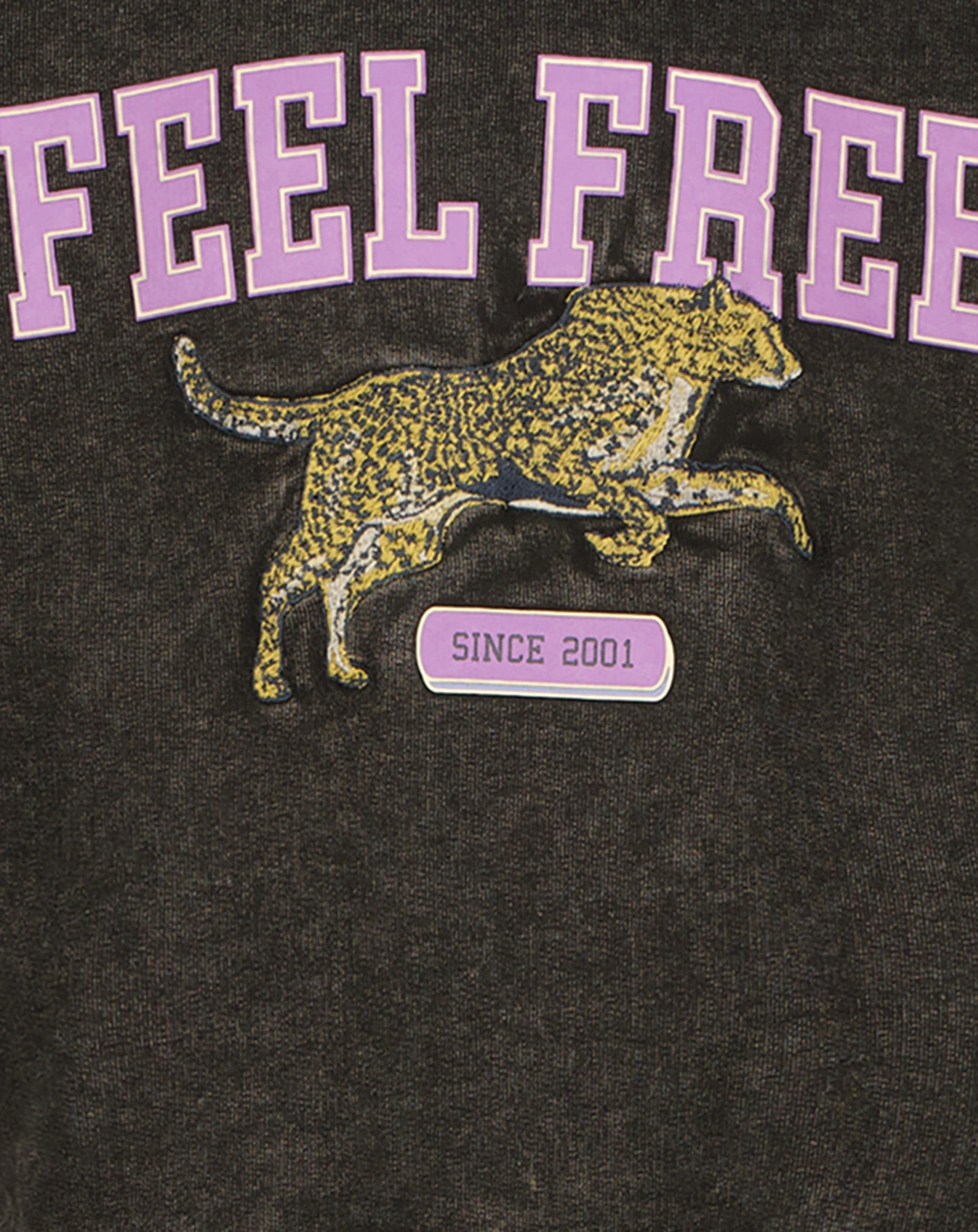 Sweatshirt NAROU in washed black