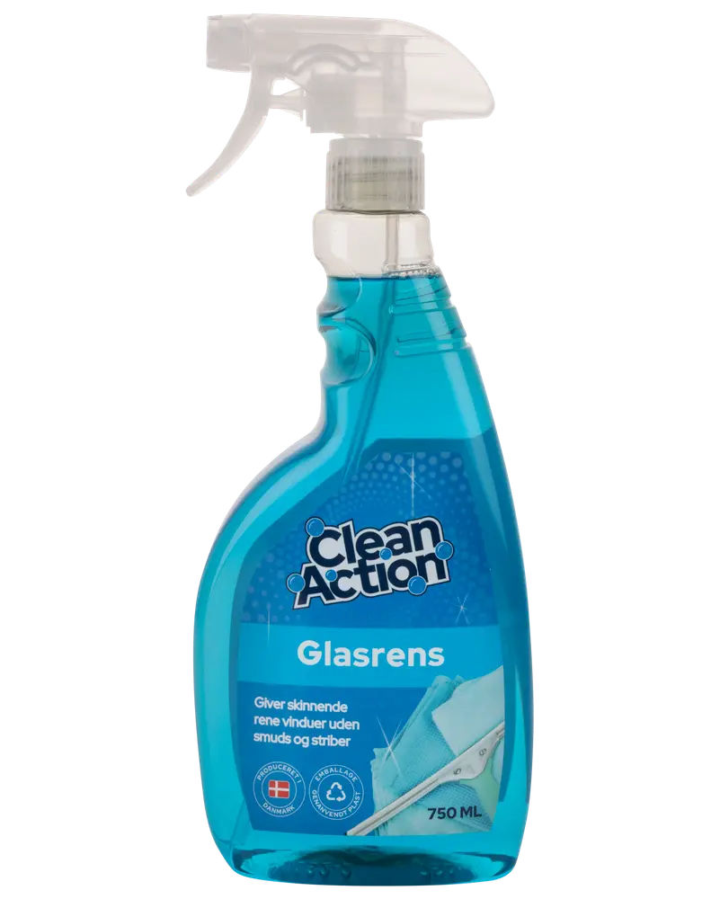 Clean Action Glasrens 750 ml