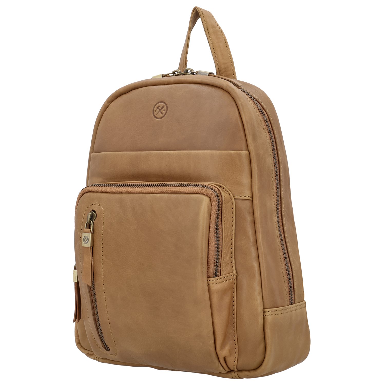 Hide & Stitches Daydreamer Backpack 23161 cognac