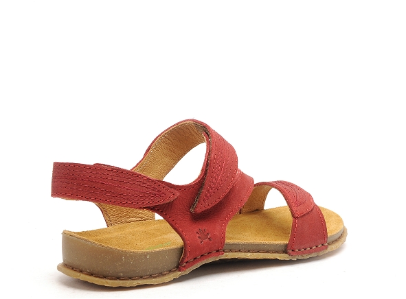 El naturalista nu pieds plats femme panglao n5810 rouge