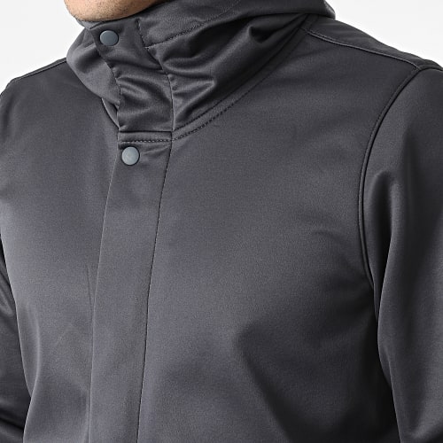 Veste Zippée Capuche KL-2009 Gris Anthracite