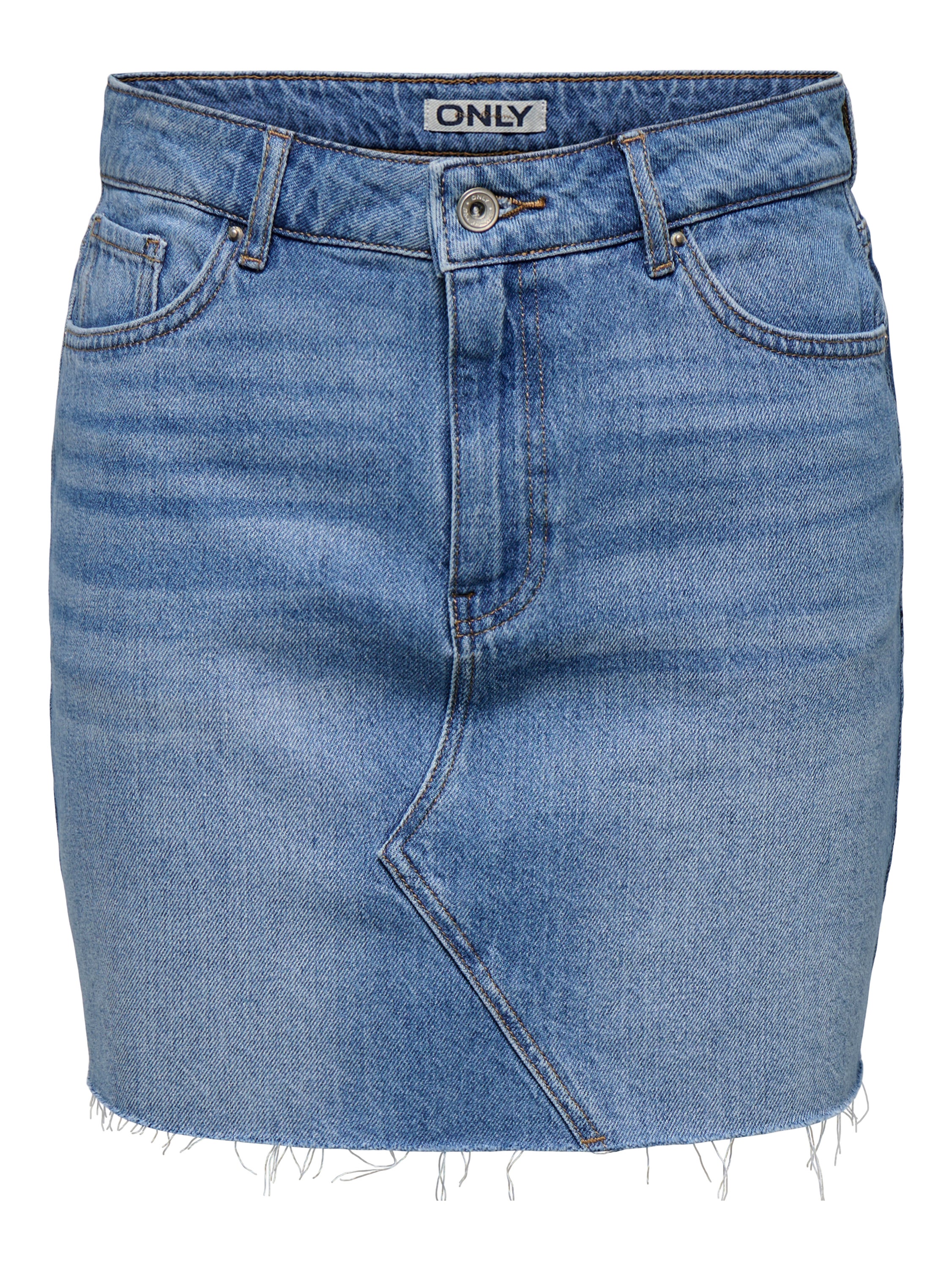 ONLSKYLAR Jeansrock Medium Blue Denim
