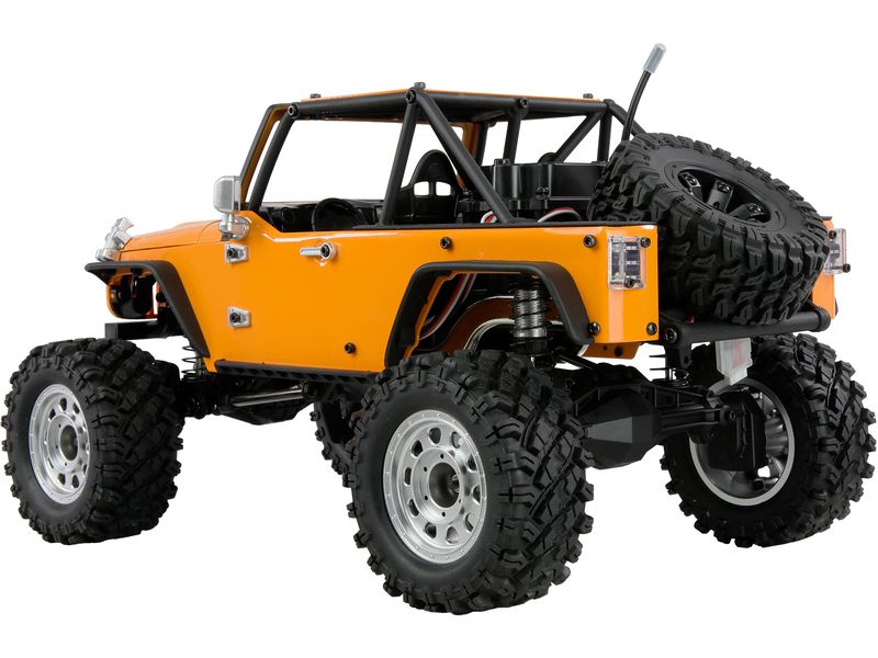 Amewi Scale Crawler Hyper Go SC  1:12 RTR Orange Off-Road RC Model mit Brushless Motor