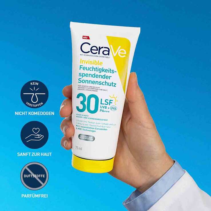 Cerave Sonnenschutz Körper feuchtigkeitssp.SPF 30, 75 ml