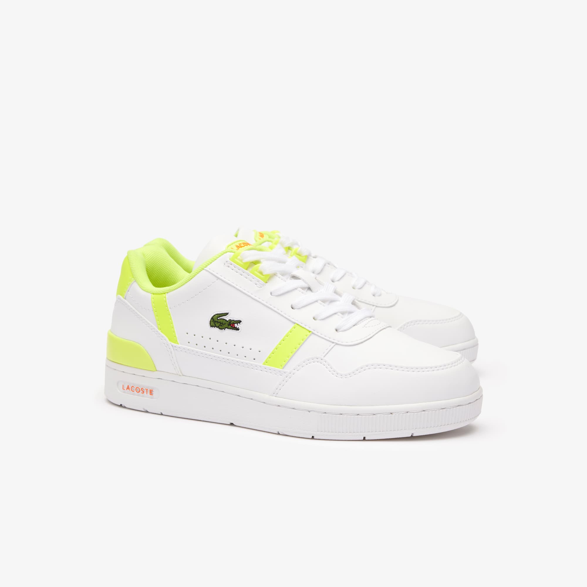 Sneakers T-Clip junior en mesh Sneakers - Blanc - Lacoste - Enfant