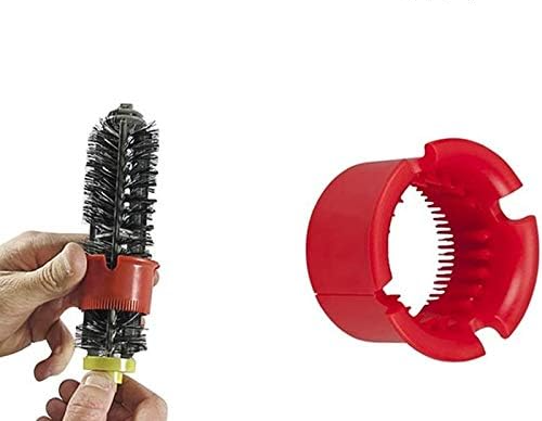 (8-tlg. Set) Ersatz Haupt Bürste / Gummi Lamelle inkl. Reinigungs Werkzeug für iRobot Roomba Staubsauger Roboter Serie 600 / 700