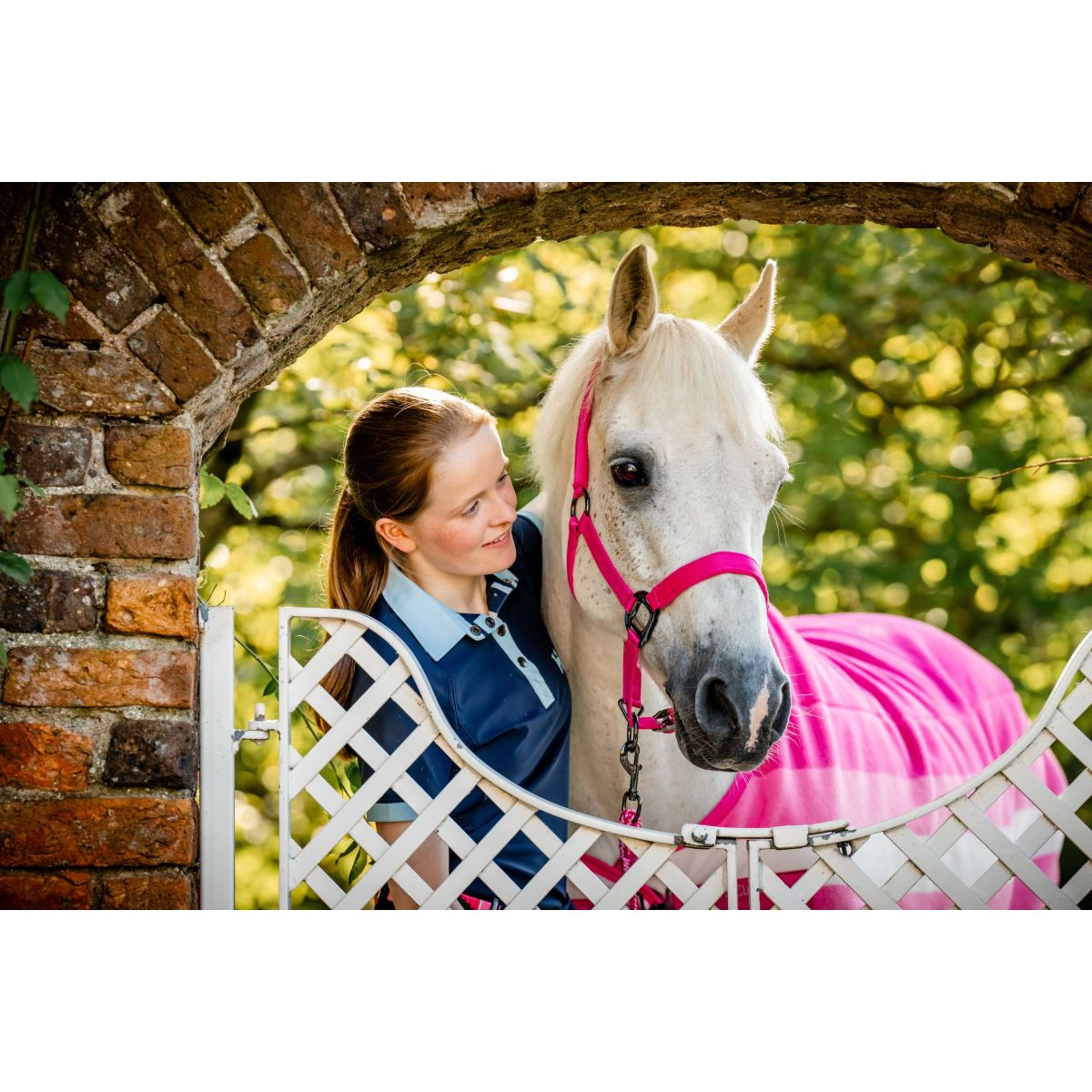 Horseware Fleece Cooler Newmarket Witney Pink