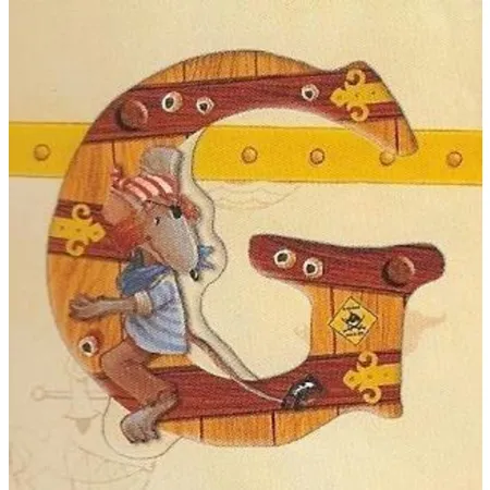 Die Spiegelburg Capt'n Sharky Buchstabe G
