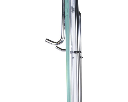 SCHULTE doucheplank, 3 niveaus, chroom, glanzend, D1829 02