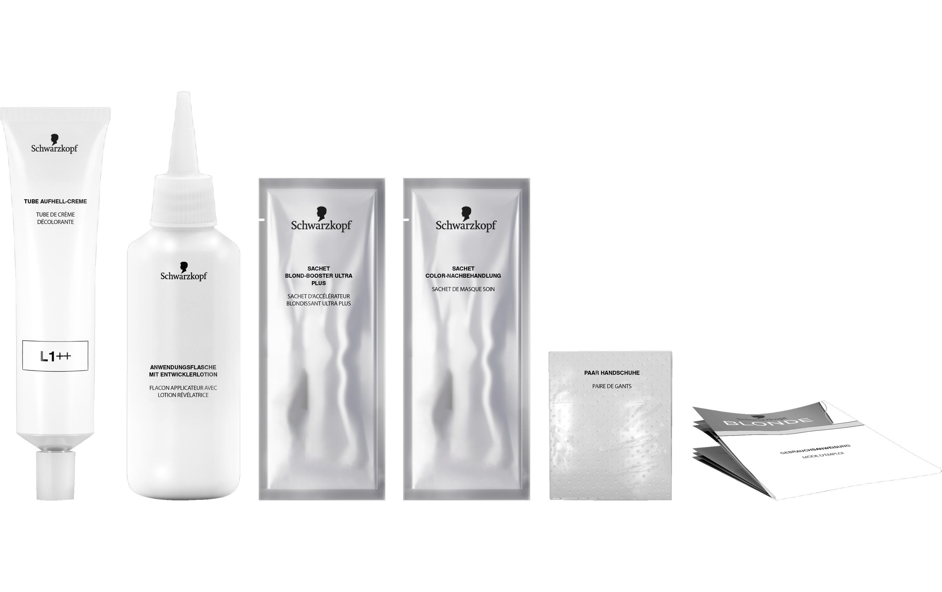 Haarcoloration Ultra Aufheller L1++Haarfarbe mit Anti-Schädigungs-System