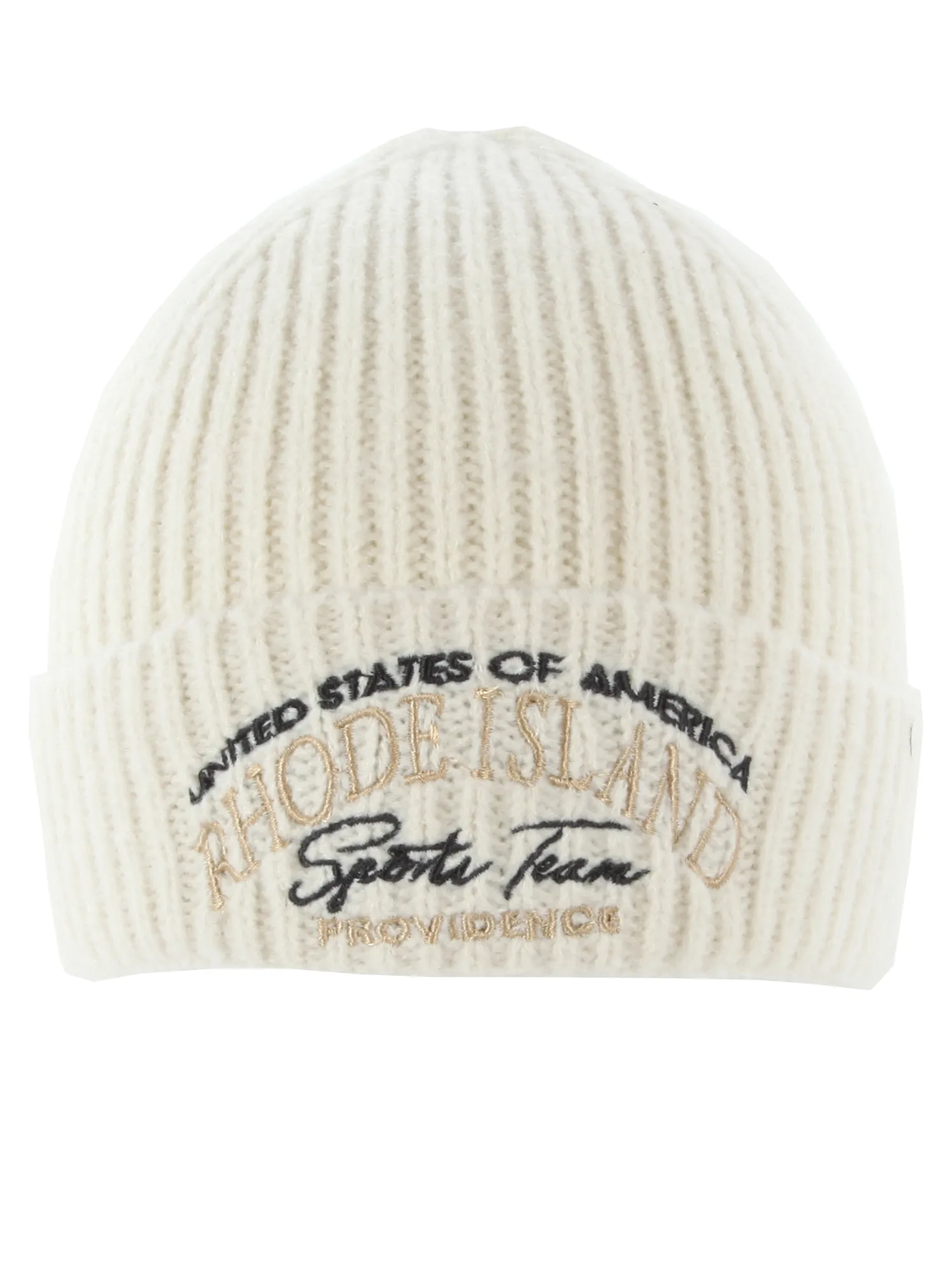 Damen Beanie in Rippoptik