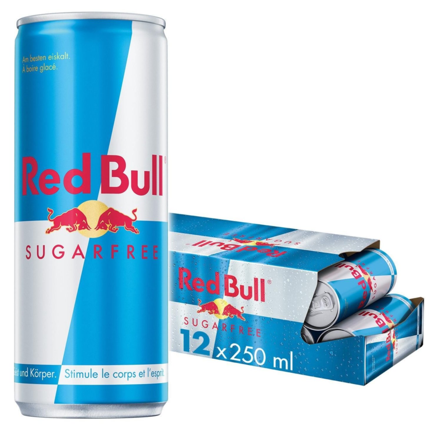 Red Bull Energy Drink Sugarfree Fridge Pack 12x25cl -300cl