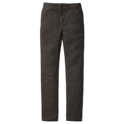 Herrenhose Leinen, Grafit
