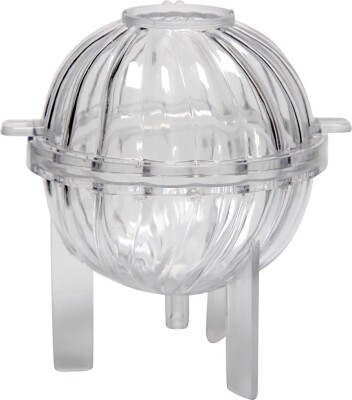 Støbeform Til Lys - Spiralkugle - H 70 MM