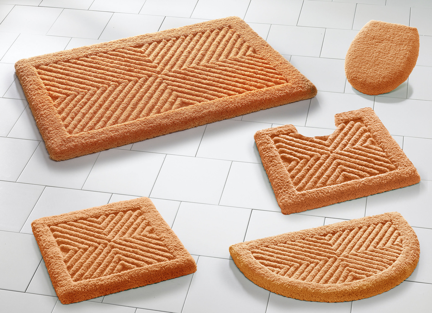 Kombifreundliche Badgarnitur, ideal für Allergiker