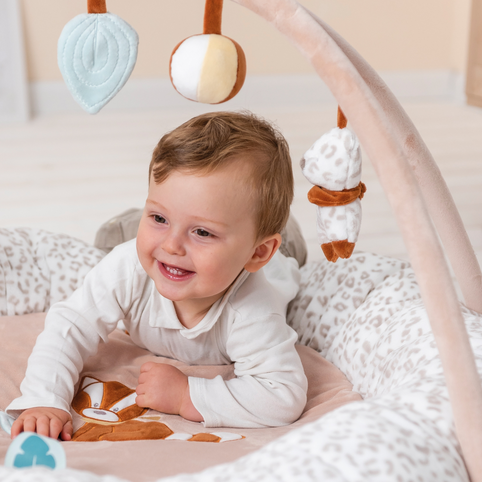 Baby Spielbogen Kissen Erlebnis Krabbel Decke (N620253) - Boris & Jungo