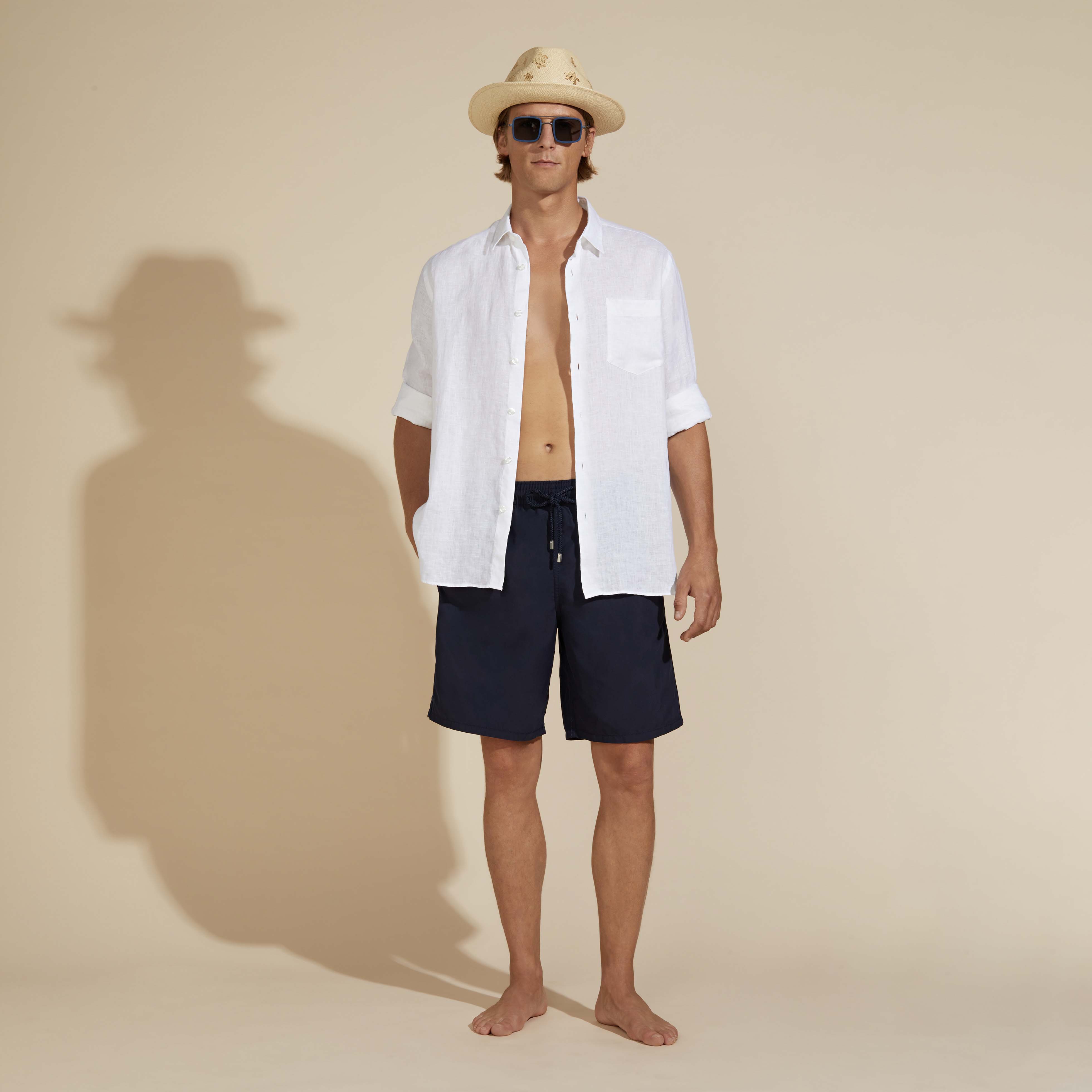 Maillot de Bain Long Homme Uni | Short de Bain Homme Vilebrequin