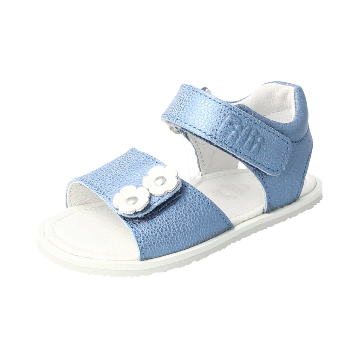 20020-2 FLAMINGO nappa-leather EU sky-glitter velcro
