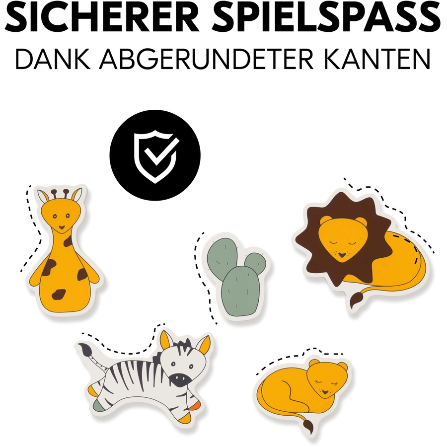 hauck Steckpuzzle Puzzle N Fit Safari