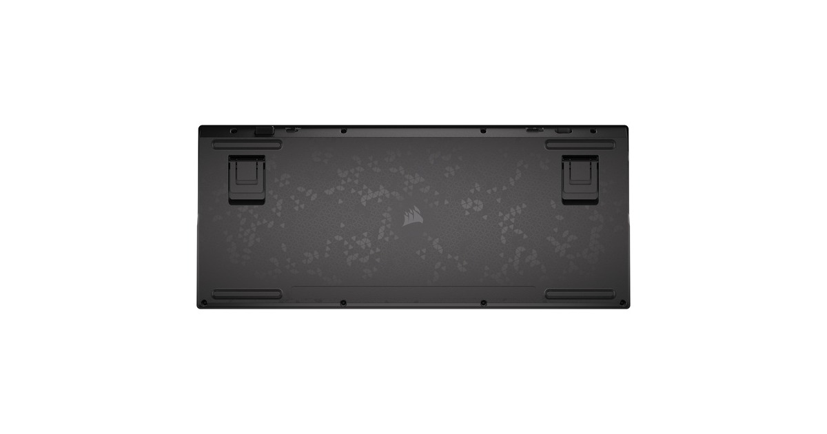 CorsairK65 Plus Wireless, gaming toetsenbord  (Zwart/grijs, US lay-out, Corsair Red, RGB leds, 75%, PBT double-shot)