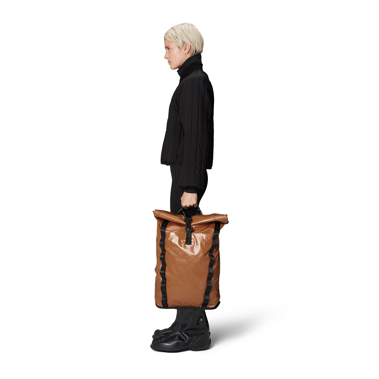 Rains Sibu Rolltop Rucksack W3 rust