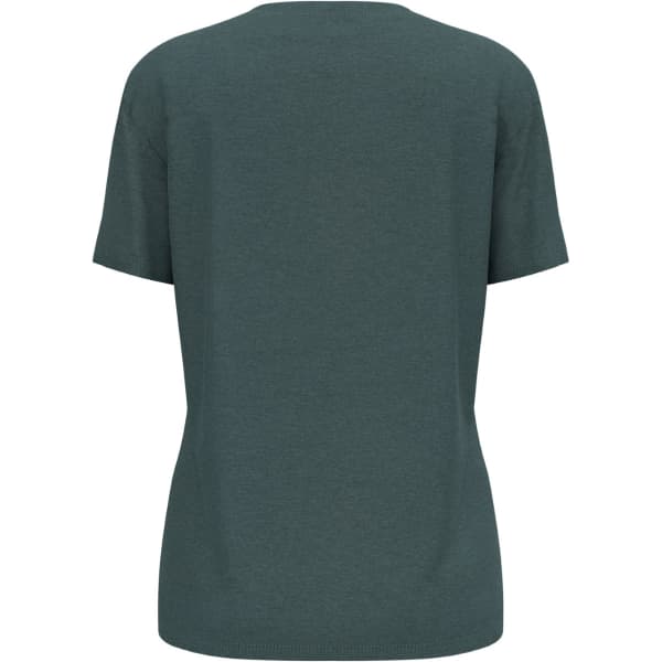 T-shirt randonnée ODLO W ASCENT SUN. SEA. MOUNTAINS. CREW NECK S/S DARK SLATE MELANGE