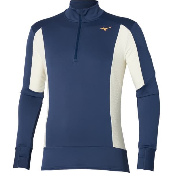 T-shirt running MIZUNO WARMALITE HZ ESTATE BLUE