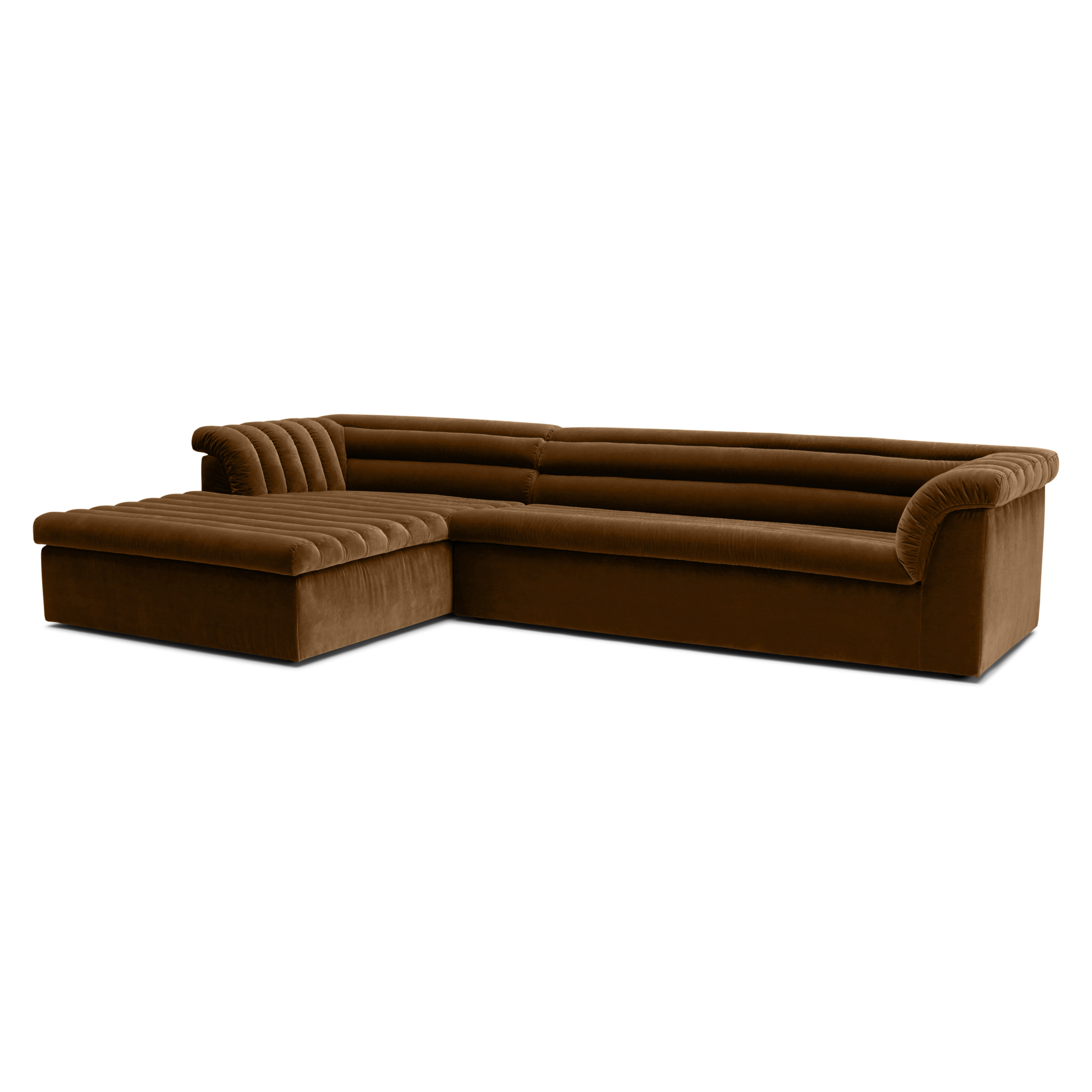 Hoekbank Marilyn royal wood links