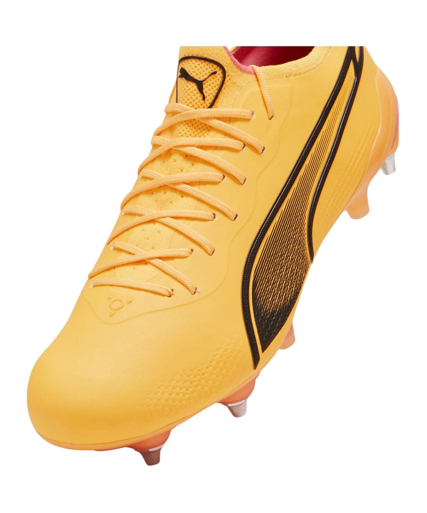 PUMA KING Ultimate MxSG The Forever Faster Orange Schwarz F04