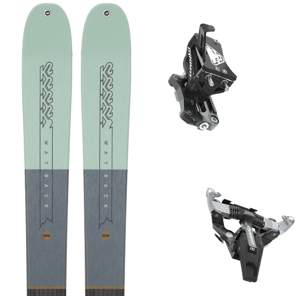 Pack ski de randonnée K2 WAYBACK 98 W + Fix