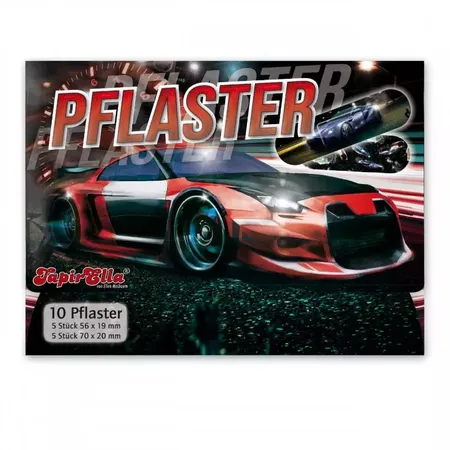 Lutz Mauder TapirElla Pflasterbriefchen Autos, 10er Packung