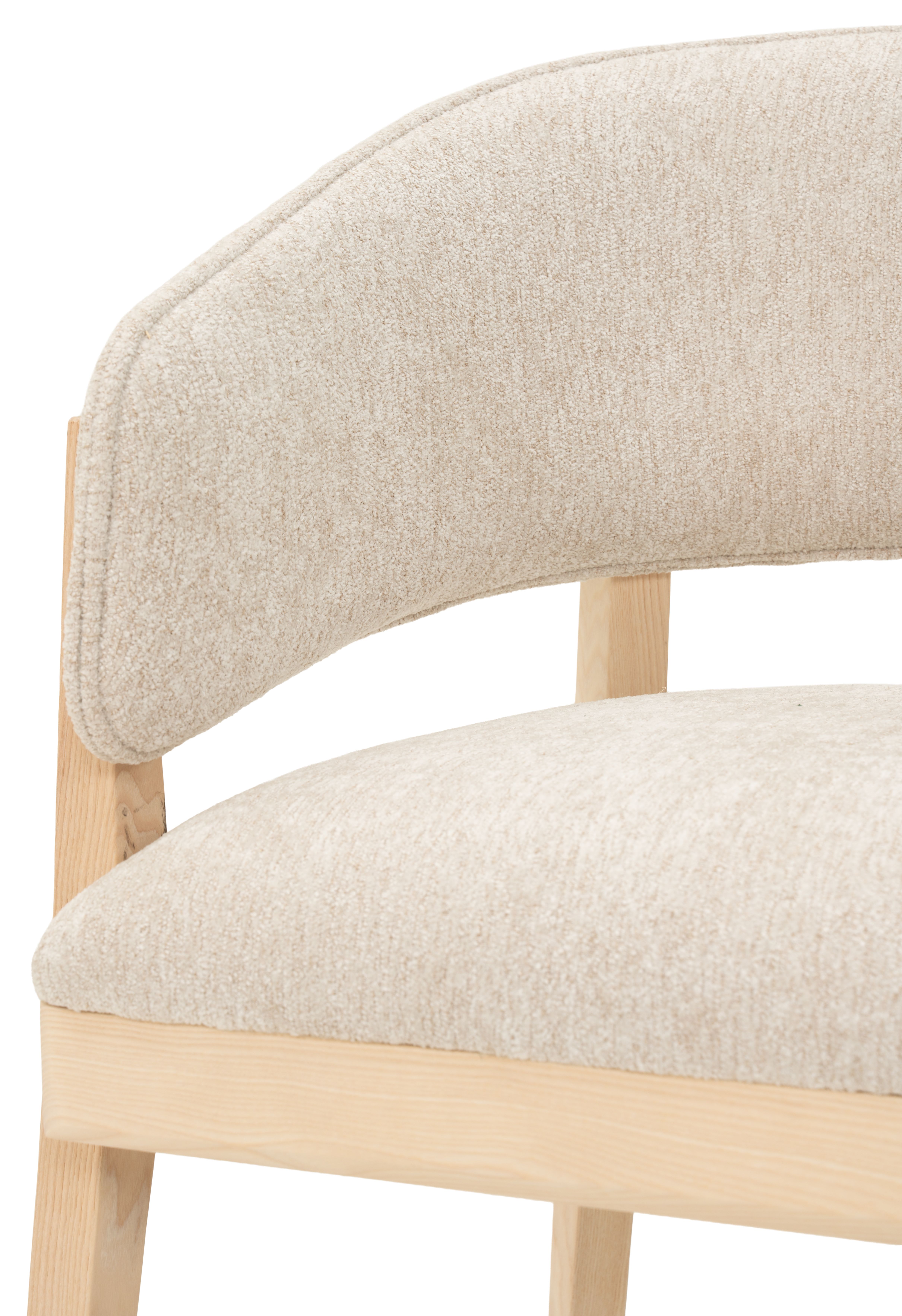 Eetkamerstoel Allegra B55 x D57 x H83 cm