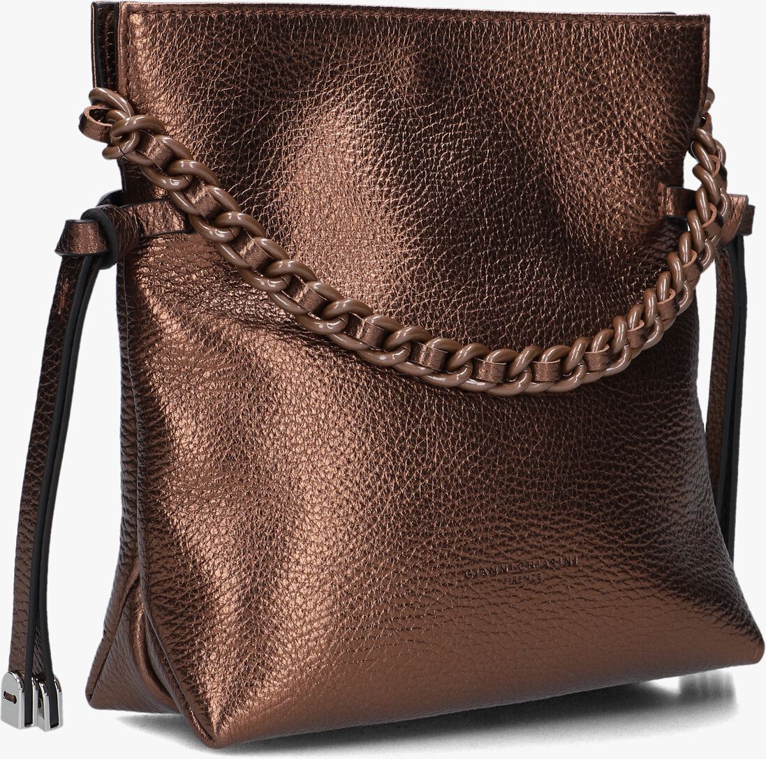 bronskleurig gianni chiarini schoudertas brina 11760
