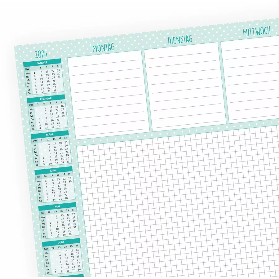 Nikima Papierunterlage mint