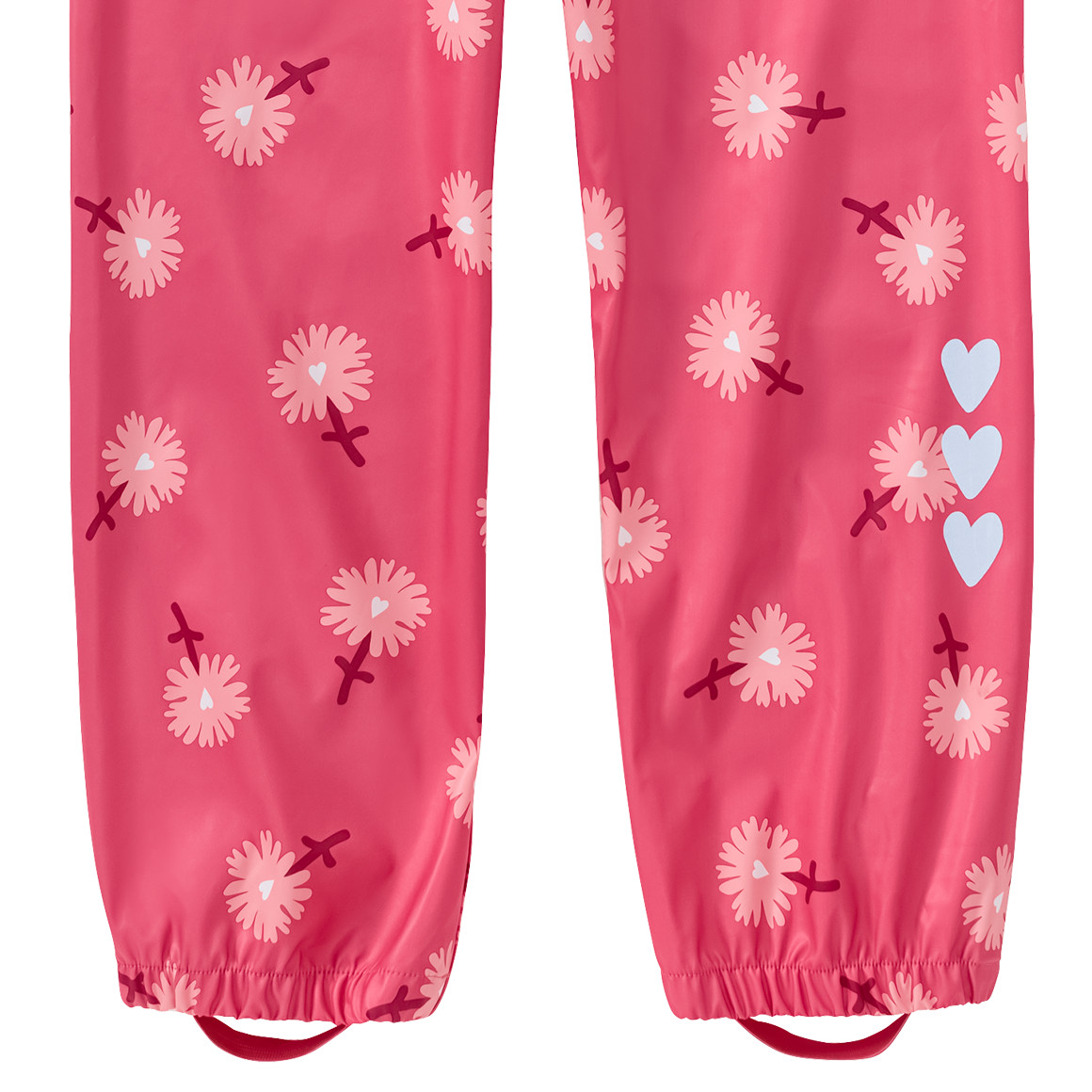 Topolino Mädchen Regenhose mit Blumen-Allover pink