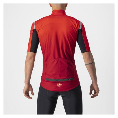 Maillot Manches Courtes Castelli Gabba RoS Edition Special Rouge