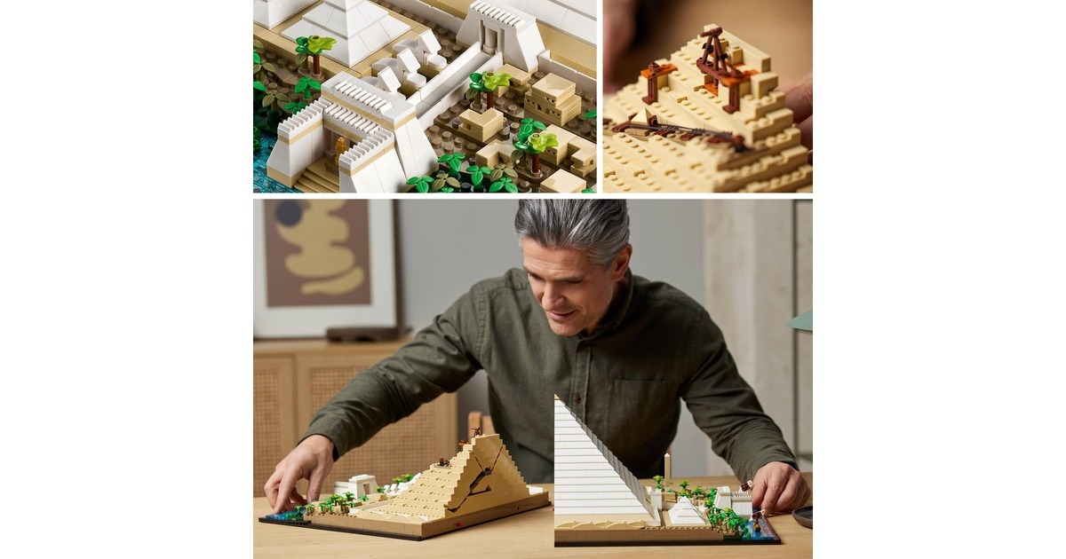 LEGOArchitecture - Grote Piramide van Gizeh Constructiespeelgoed  (21058)