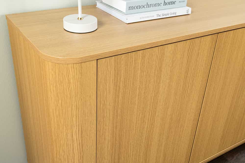 Modernes Sideboard VALHALLA WOOD 160cm natur Eichenholz Kommode