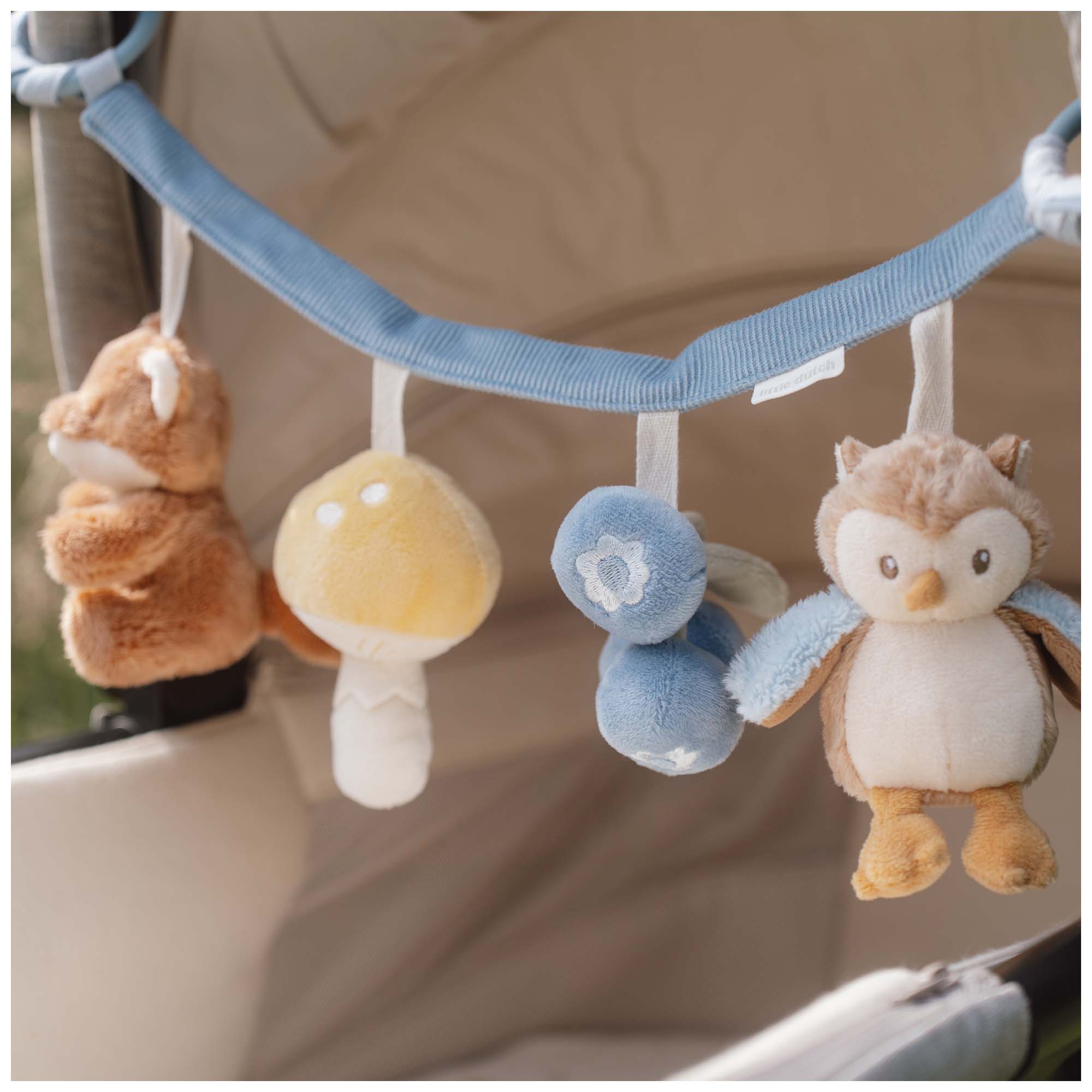 Little Dutch wagenspanner Forest Friends Lightbrown