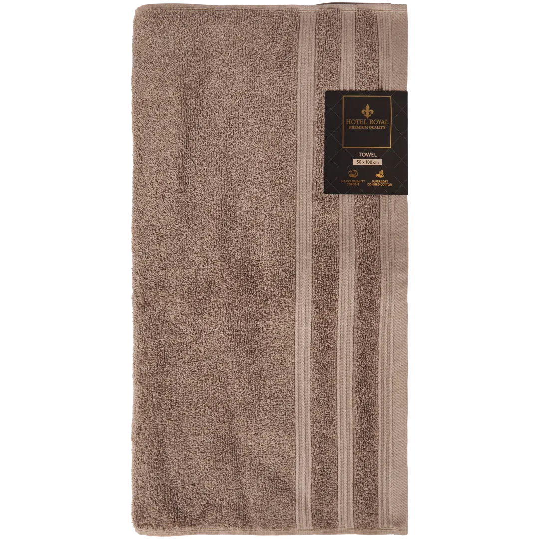 Serviette Hotel Royal Taupe