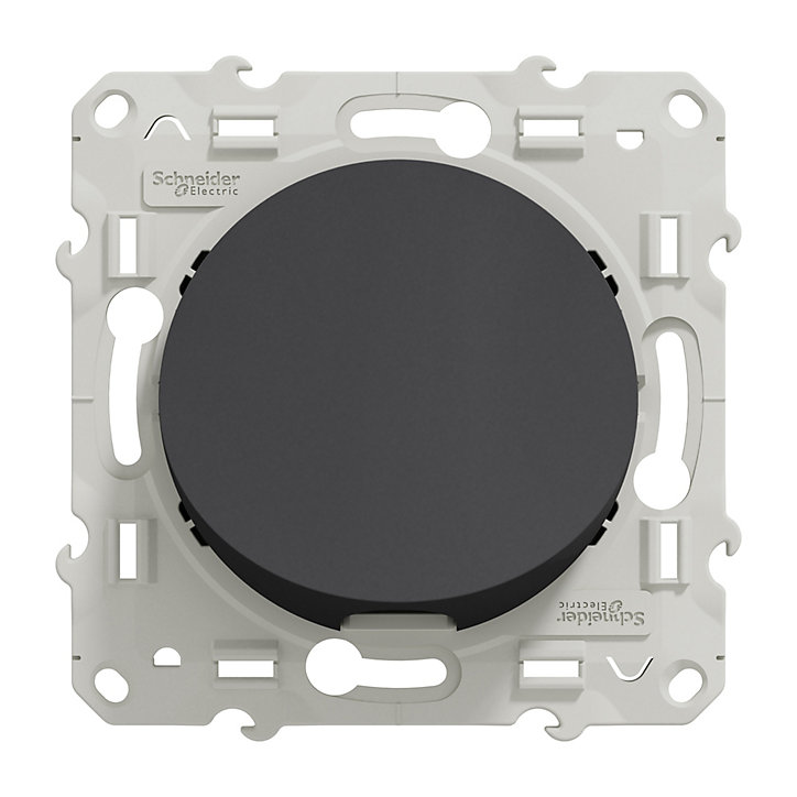 Mécanisme sortie de câble Schneider Electric Odace anthracite