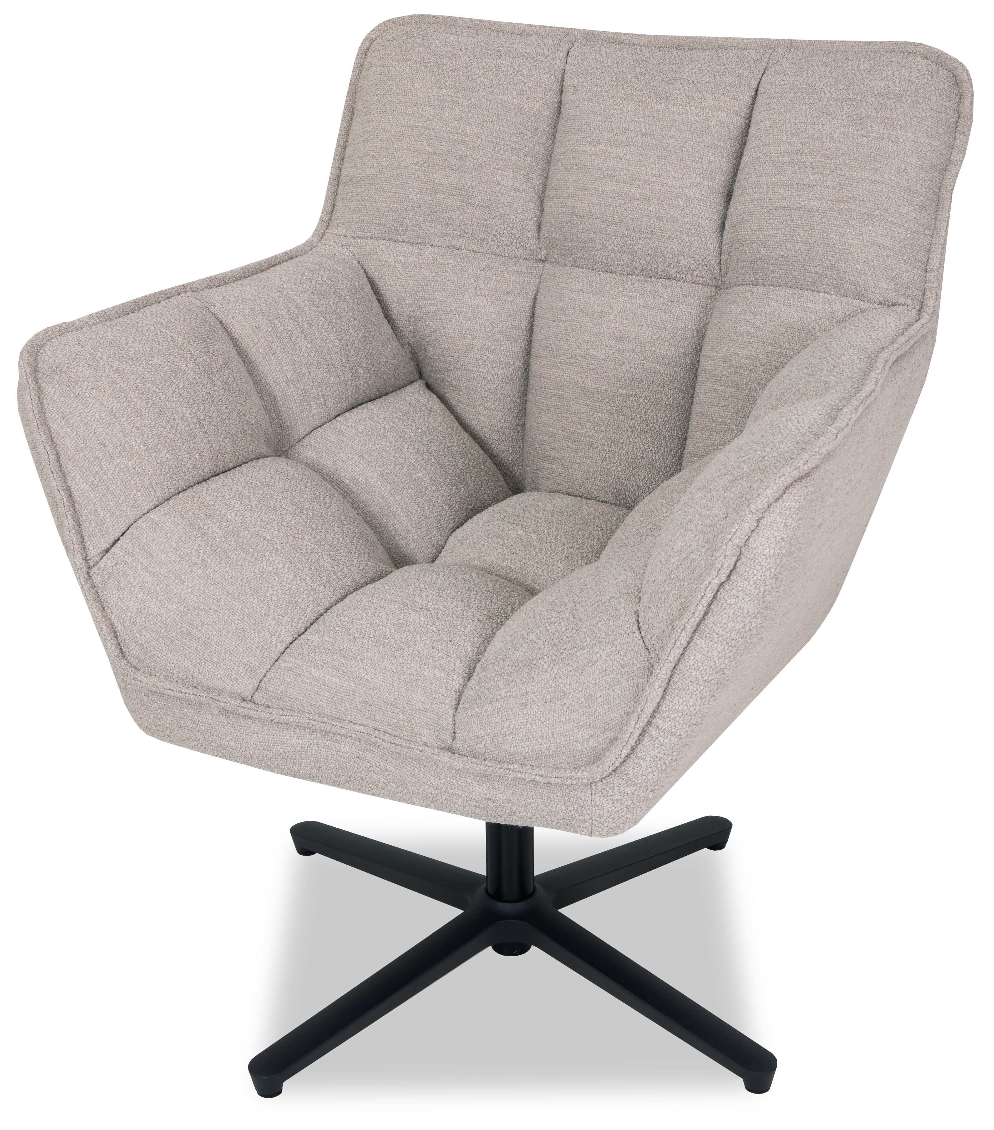 Draaifauteuil Naturel IH-50.203 Ian B76 x D72 x H87 cm
