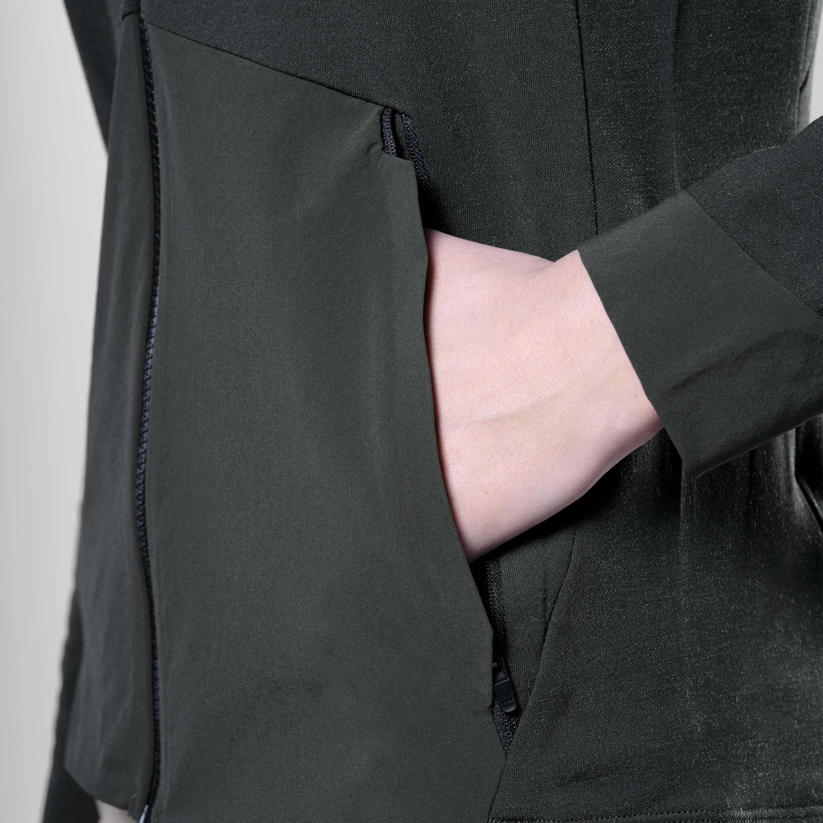 Puez Merino Durastretch Kapuzenjacke Damen