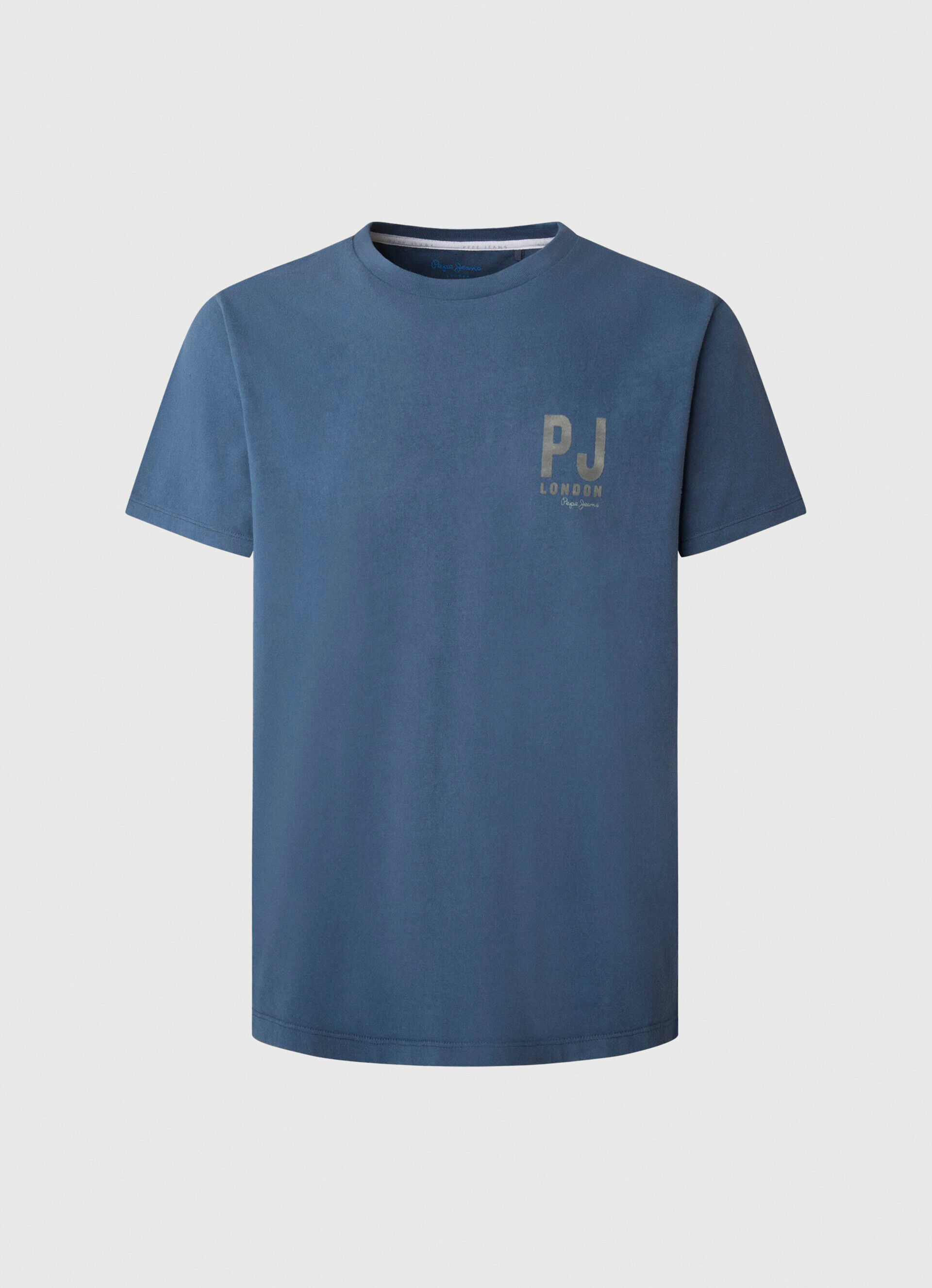 CAMISETA COM LOGOTIPO ESTAMPADO - jarman azul