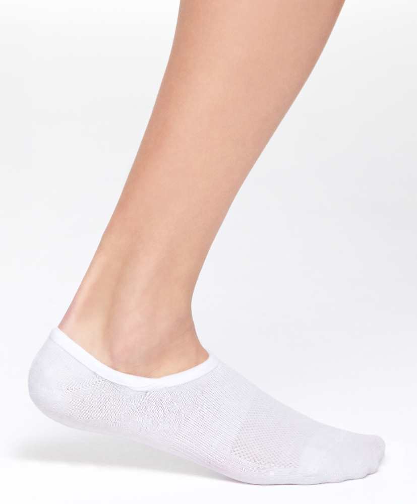 3 pares de meias esportivas de algodão Footies