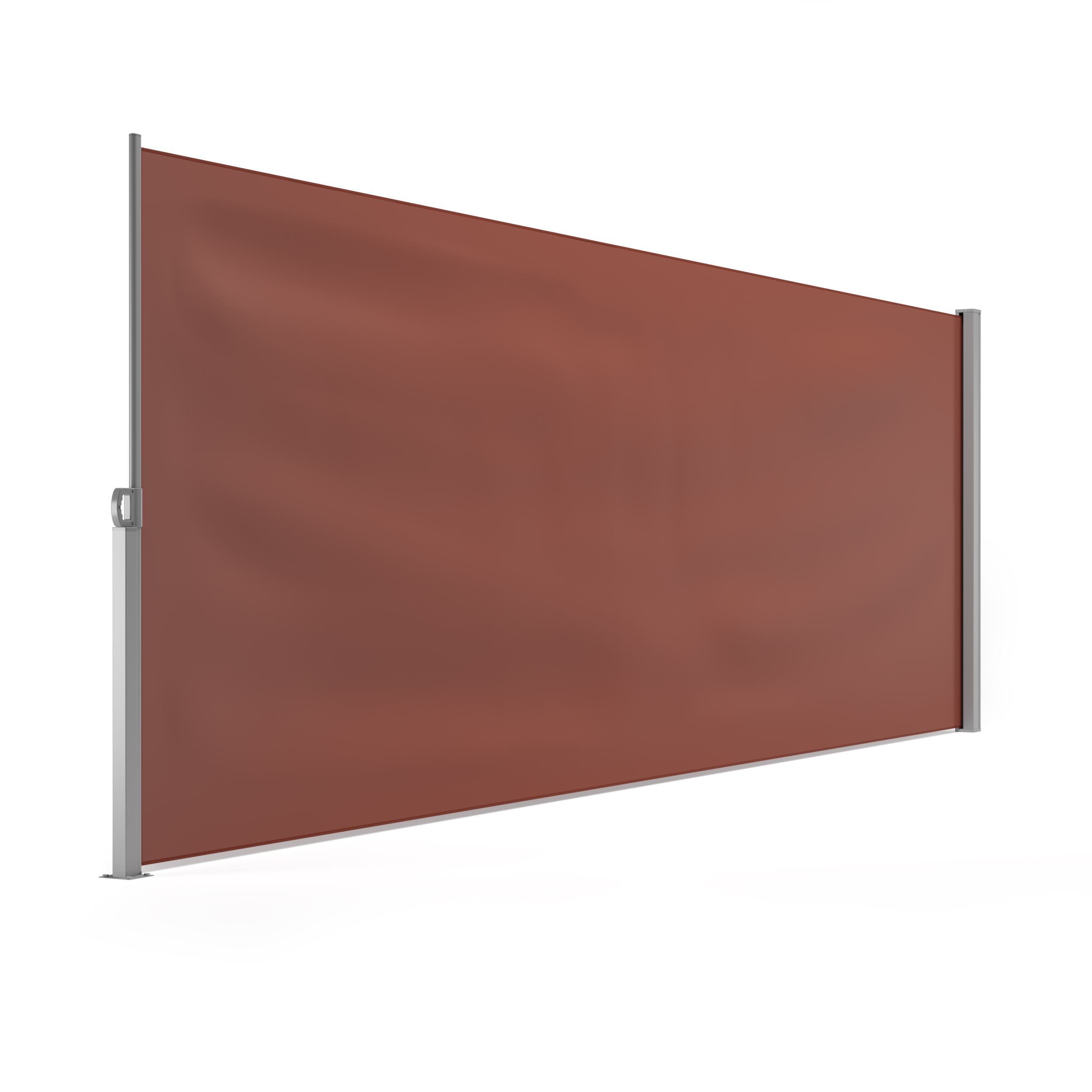 Seitenmarkise 160 x 500 cm braun