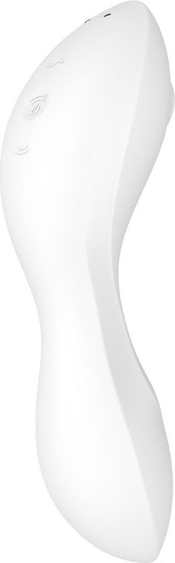 Satisfyer Curvy 5+ - Air Pulse Stimulator + Vibratie white